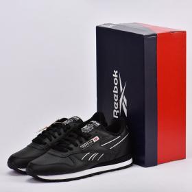 REEBOK CLASSIC LEATHER BLACK/BLACK/WHITE Référence : 100201124