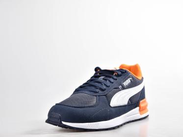 PUMA - Graviton 380738 10 Night/White/Orange
