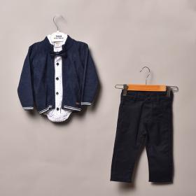 ENSEMBLE ENFANT PANTALON NOIR Référence : 0098030-046N